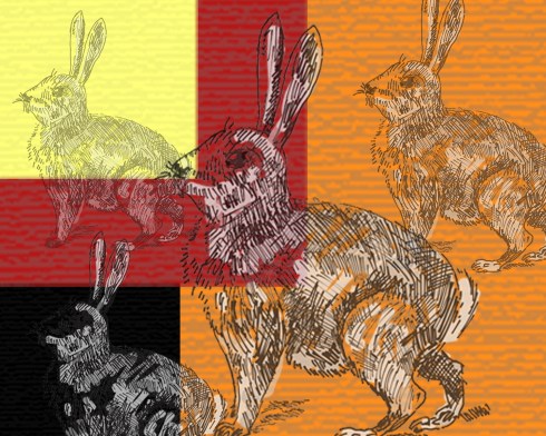 chasseur chassant chasser