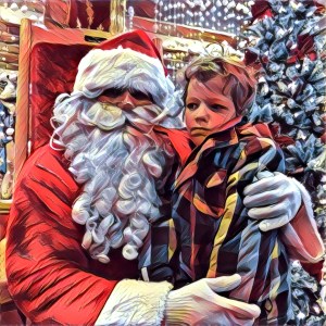 « T’es pas le vrai Père Noël, toi! »